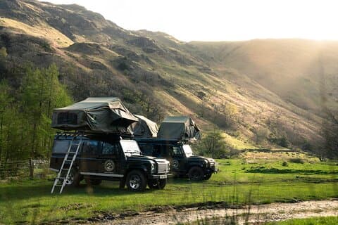 Hire Land Rover Defender Camper To Tour Northumberland and Beyond