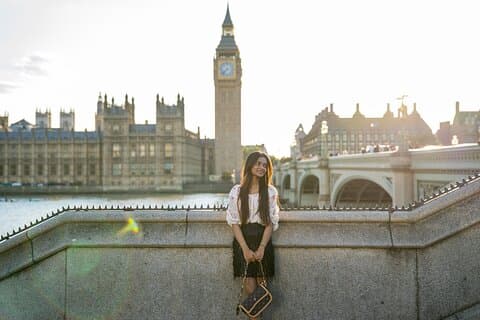 Iconic London photo shoot