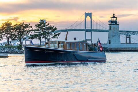 Private Sunset Cruise Aboard Camelot in Newport