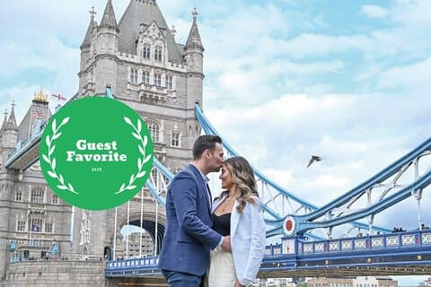 London Landmarks Private Photoshoot with Fast Delivery
