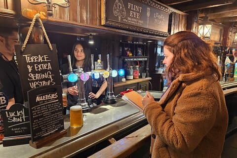 Private Riverside London Pub Tour Pilgrims and Pirates