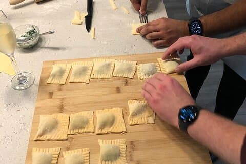 Fresh Pasta with Bottomless Prosecco
