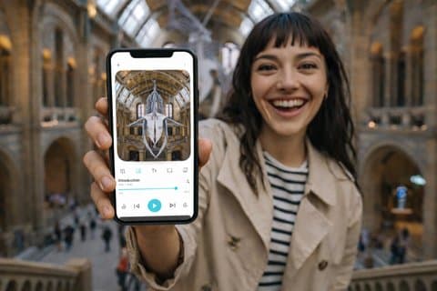 London Natural History Museum Entry, Audio Tour & Hyde Park Walk