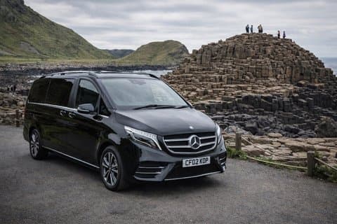 Private Giants Causeway Tour Luxury V Class from Ireland
