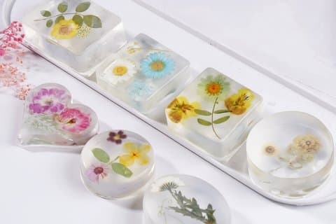 Botanical Crystal Soap Making Workshop Make 4 Pieces