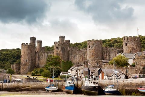 Welsh Castles & Coastline Private Tour from Liverpool