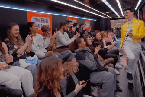 The Fun Tour: Sightseeing with Live Theatre, Comedy & Music