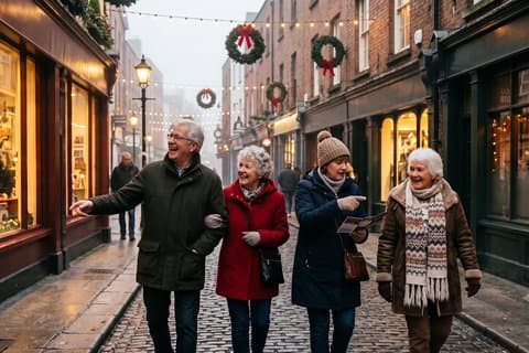 Private Christmas Heritage Walking Tour in Dublin