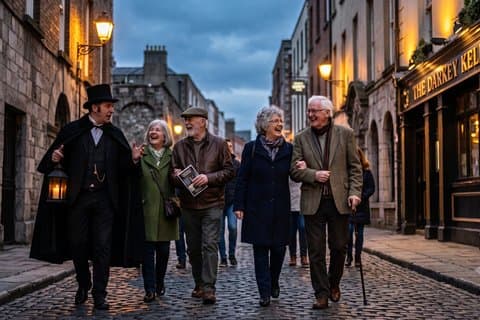 Private Historic Ghost Walking Tour in Dublin