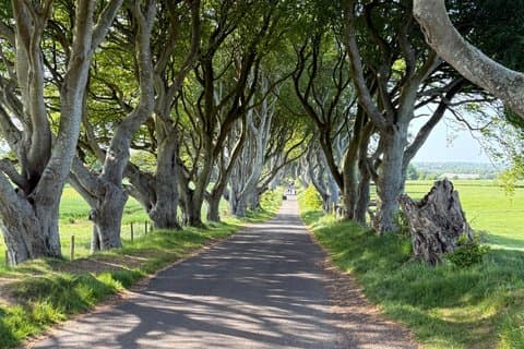 Giants causeway north Antrim coastline tour,GOT locations