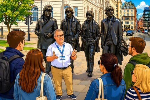 Liverpool Beatles History Walking Tour with Dutch Speaking Guide
