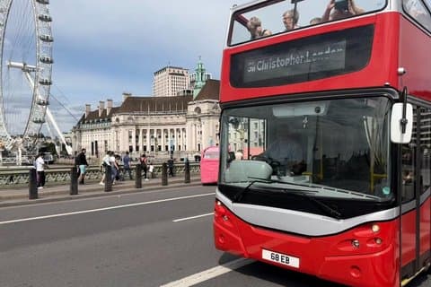 London Halloween Open Top Bus Tour with Live Guide