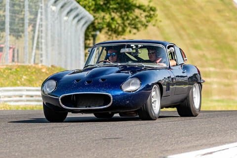 Jaguar E-Type in 6 Lap Experience at Tockwith York