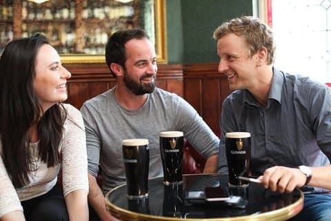Dublin Premium Guinness Tasting: Small Group with 3 Full Pints