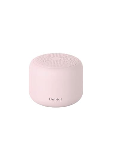 Bobtot Portable Bluetooth Speakers with Strap Mini Speaker, Pink