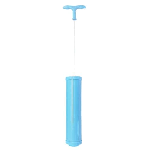 POPETPOP Portable Hand Vacuum Pump for Packing Compression Bags and Space Bags, Manual Air Extractor Made of Plastic, No Power Needed, for Travel and Home Storage