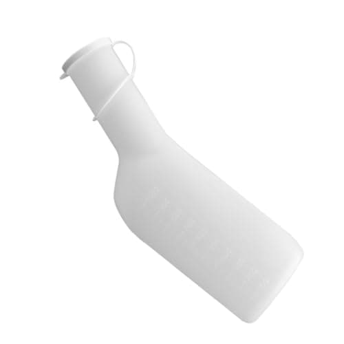 Generic Urinal Bottle, Portable and Easy to Carry for Bedridden Patients 1000ml Large Capacity Plastic with Scale Male and Female Urinal Pot Suitable for Camping and Travel