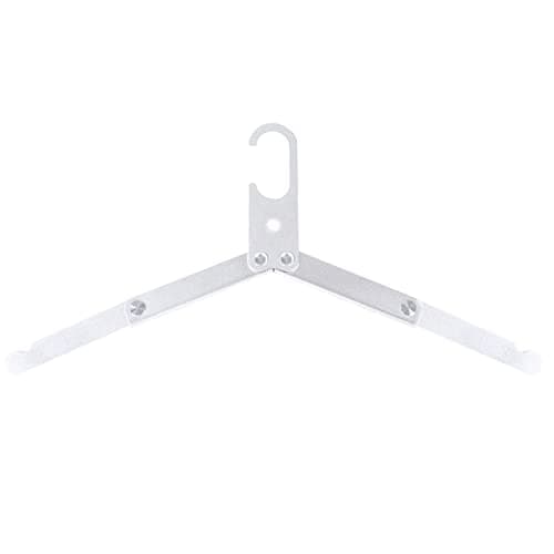 Metal Sturdy Folding Hanger for Wet Clothes Space Saver Travel Accessories for Camping Cruise Hotel Travel Drying Camping