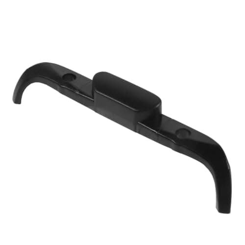 VERDANVERSE Plastic Suitcase Handle Grip Replacement with Internal Telescopic Handle Locking Mechanism, Black Luggage Repair Hardware for Effortless Repair and Universal Compatibility,
