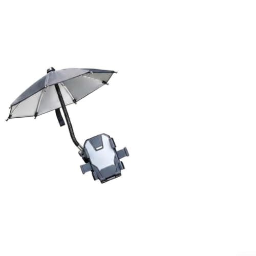 Portable Phone Sun Shade Umbrella, Clamp Shield For Outdoor Travel