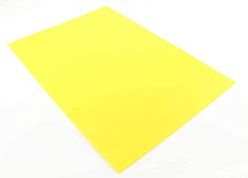 Q-Connect A4 Cut Flush Folder - Yellow (Pack of 100)
