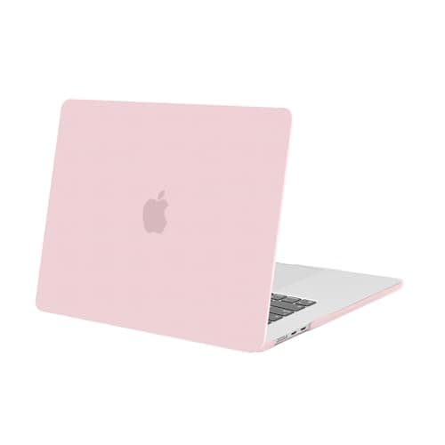 MOSISO Compatible with MacBook Air 15 inch Case 2026, Baby Pink