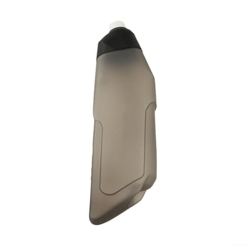 Drivstraw Aerodynamic Cycling Water Bottle | 600ml PP5 For Aero For Bike Bottle For Frames With Screw Holes | Carbon Fiber | Grey