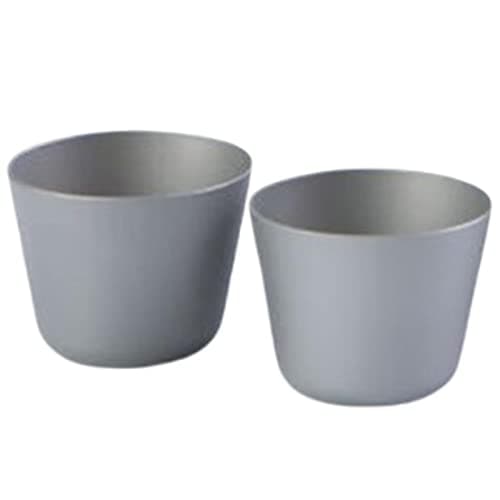 150ml Titanium Water Cup Wine Pot for Travel Camping Backpacking 2 Pcs Cups