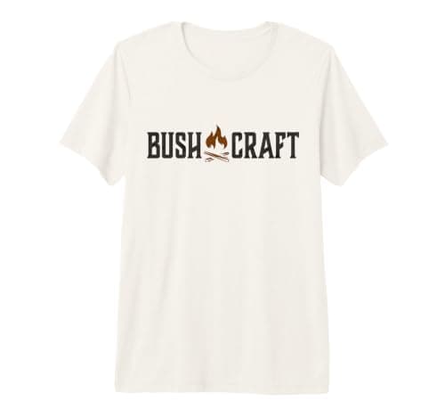 Bushcraft Survival Knife Outdoor Living Nature Camping Premium T-Shirt