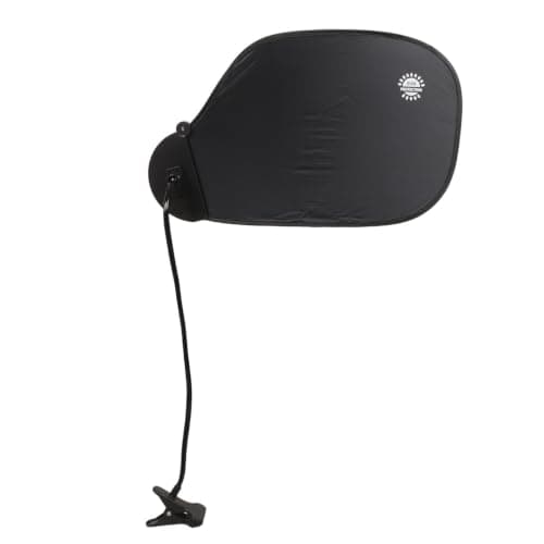 SHINEOFI Portable Adjustable Laptop Sun Shade with Clips, Anti-Glare Screen