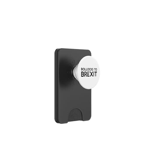 BOLLOCKS to BREXIT Remainer United Kingdom Remain in EU Meme PopSockets PopWallet for MagSafe