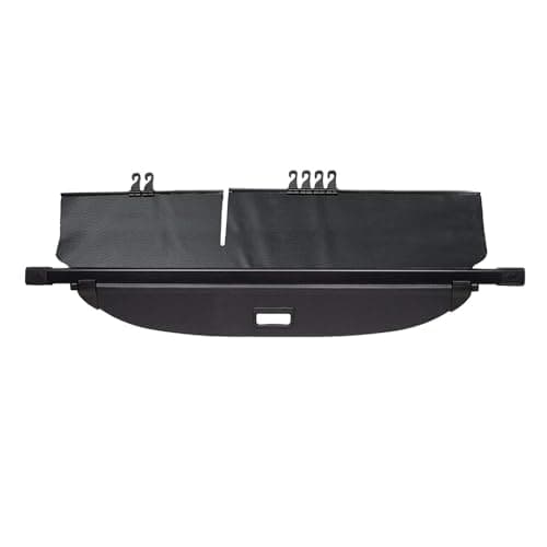 Powerty Only Fit for Cargo Cover Hyundai Tucson 2016 2017 2018 2019 2020 2021 Retractable Trunk Shielding Shade Cargo Luggage Cover Carbon Fiber Texture (Updated Version:no Gap)