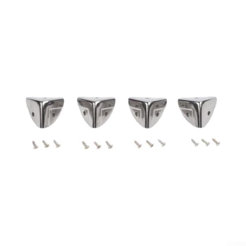 Silver Iron Box Corner 2.4cm for Suitcase Repair Kit