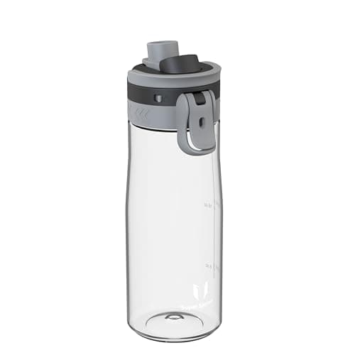 Super Sparrow Water Bottle 750ml - One-Tap TouchGulp Bottle - Non-Toxic BPA Free - Lightweight & Sustainable Tritan Water Bottles for Sports, Travel, Outdoors
