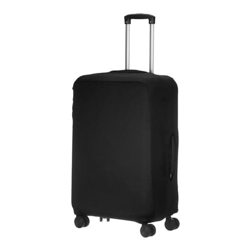 sourcing map Travel Luggage Cover, Washable Suitcase Covers for Luggage Anti-scratch Suitcase Protector Elastic Baggage Protective, Fits 18-21 Inch Suit Case, Black