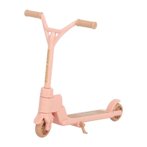 Tuxxjzm Mini Scooter Toy Two Wheel Foldable Non-Slip Gadget