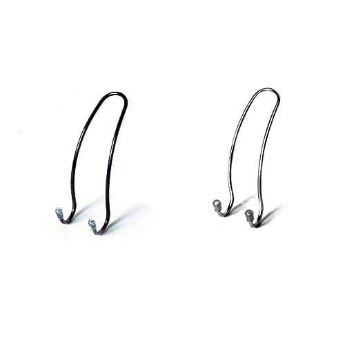 2pcs Car Back Seat Hooks Stainless Steel Storage Organizers