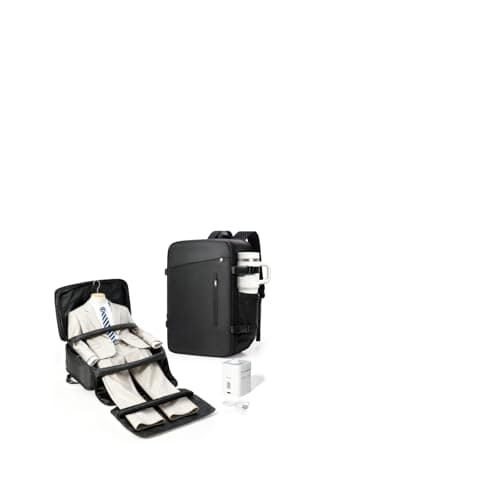 Vacuum Travel Backpack Garment Suit Bags Men with Pump Carry-on Vaultbag
