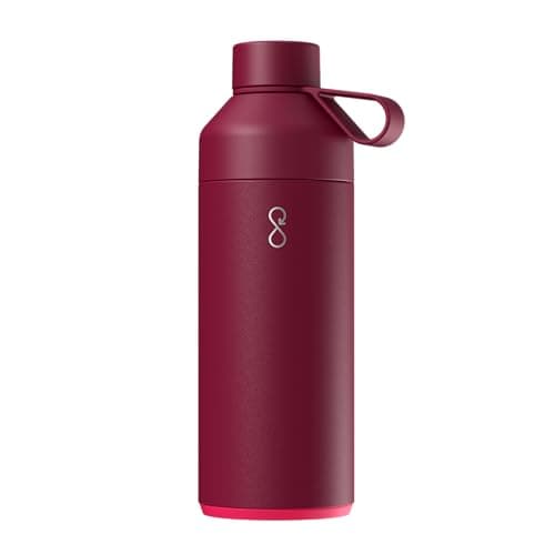 Ocean Bottle Original 34oz Stainless Steel Water Bottle (Maroon Dusk)