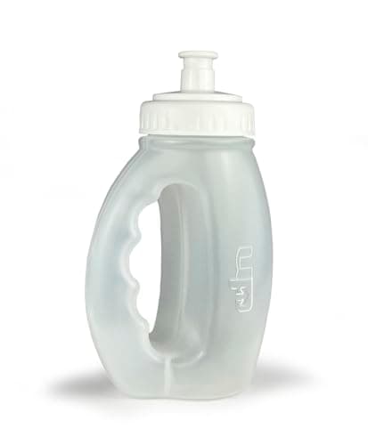 Ultimate Perfomance Runners Bottle 300cc Opaque Carbon Neutral Certified BPA free flexible food grade plastic Fully Recyclable Ergo Shape Soft Spout Cap Run Hike Outdoor Sport Marathon Ultimate Event