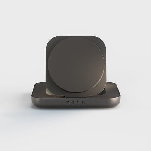 Zens 15W Magnetic Nightstand Wireless Charger (2026), Black