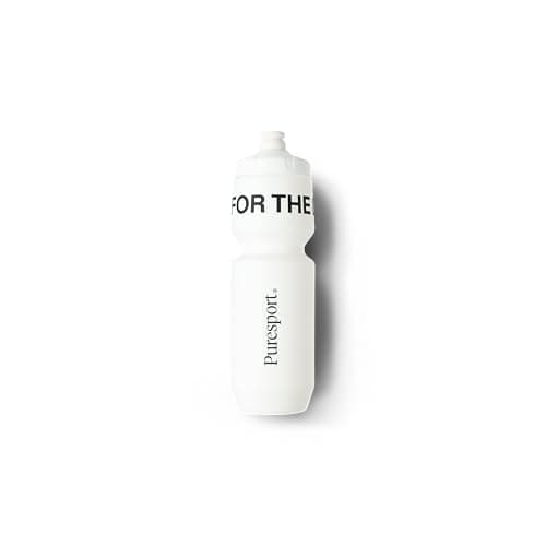Puresport Sports Bottle, Matte White 720ml Leak-Proof Water Bottle