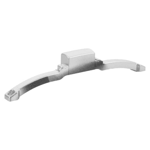 DEARMAMY Suitcase Handle Base Replacement Part, Plastic Trolley Handle Bracket for Luggage with Silver Grip Base, Limits False Triggering and Sticking, Easy Installation Repair for Suitcase