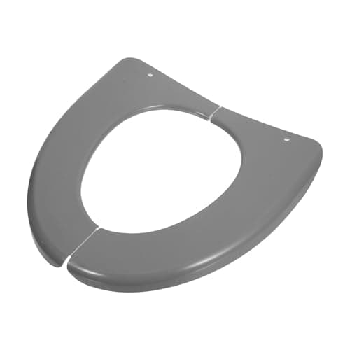 Homoyoyo Portable Foldable Toilet Seat Cover Cushion Waterproof Plastic Adult Toilet Cushion for Public Restrooms and Home Use Nordic Gray Travel Camping Restrooms