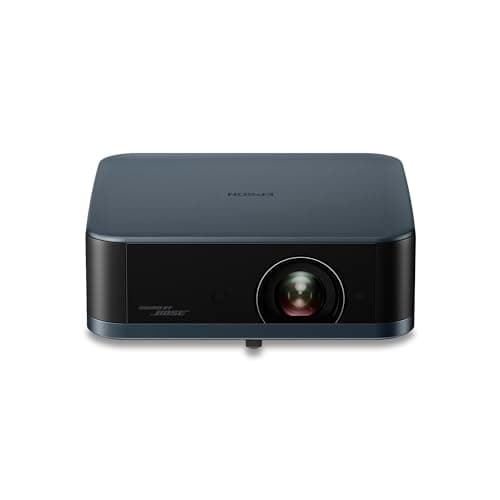 Epson Lifestudio Pop Plus EF-62N Metallic Navy, Portable Smart Projector, Sound by Bose, Google TV, 4K Pro UHD, Indoor/Outdoor Use, 5-year warranty*