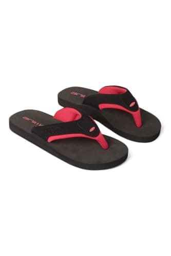 Animal Jekyl Kids Flip-Flops - Slip-on & Lightweight Footwear with Soft Padded Straps for Boys & Girls - Best for Spring, Summer, Beach & Outdoors Jet Black 1