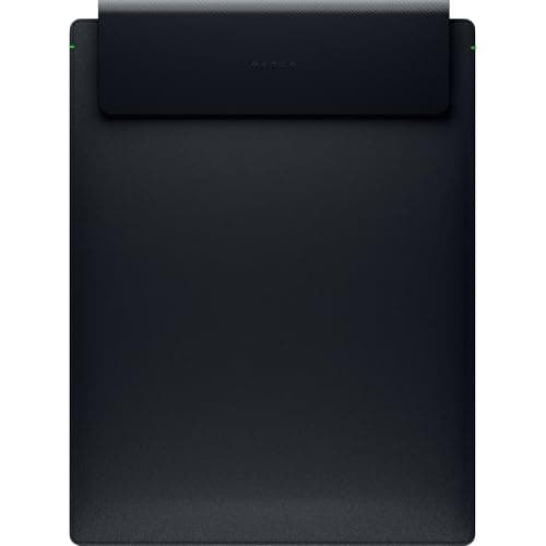 Razer Laptop Sleeve 16" - with Wireless Charging - Two MagSafe-Compatible Zones for Phone and Earbuds - Up to 15 W Fast Charging -Padded Interior - Lightweight Polyester Weave | Black
