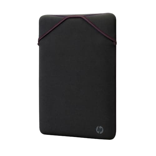 HP 14.1 Inch Grey & Mauve Protective Reversible Laptop Notebook Sleeve Case | Slim | Prevent Scratching | Zip-Free | Compatible With laptops Up To 15.6 Inch Including MacBook, HP Pavilion, Chromebook