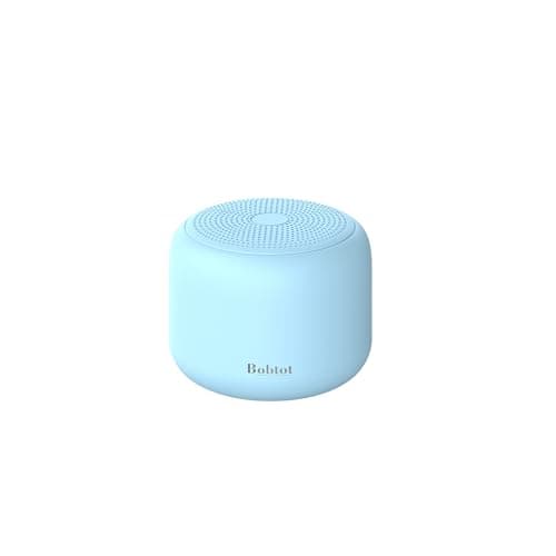 Bobtot Portable Bluetooth Speakers with Strap Mini Speaker, Blue