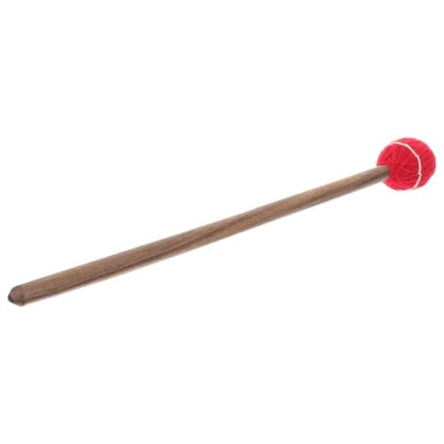 OFFSCH Wooden Singing Bowl Stick with Wool Yarn Head for Quiet Sound and Peaceful Tones, for Yoga and Meditation Sessions, Sturdy Wood Material for Men and Women